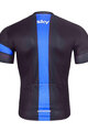 BONAVELO Kolesarski dres s kratkimi rokavi - SKY - črna