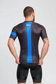 BONAVELO Kolesarski dres s kratkimi rokavi - SKY - črna