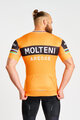 BONAVELO Kolesarski dres s kratkimi rokavi - MOLTENI ARCORE - oranžna