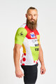 BONAVELO Kolesarski dres s kratkimi rokavi - 1985 LA VIE CLAIRE TDF - večbarvno