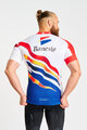 BONAVELO Kolesarski dres s kratkimi rokavi - 1996 BANESTO - modra/bela/rdeča
