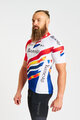 BONAVELO Kolesarski dres s kratkimi rokavi - 1996 BANESTO - modra/bela/rdeča