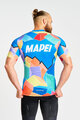 BONAVELO Kolesarski dres s kratkimi rokavi - MAPEI - modra/večbarvno