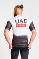 BONAVELO Kolesarski dres s kratkimi rokavi - UAE 2025 - bela/črna
