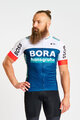 BONAVELO Kolesarski dres s kratkimi rokavi - BORA 2025 - modra/večbarvno