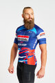 BONAVELO Kolesarski dres s kratkimi rokavi - SOUDAL-QUICKSTEP 2025 - modra/bela