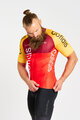 BONAVELO Kolesarski dres s kratkimi rokavi - COFIDIS 2025 - rdeča/rumena