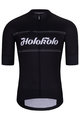 HOLOKOLO Kolesarski dres s kratkimi rokavi - GEAR UP - črna