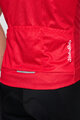 HOLOKOLO Kolesarski dres s kratkimi rokavi - GEAR UP - rdeča