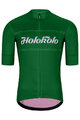 HOLOKOLO Kolesarski dres s kratkimi rokavi - GEAR UP - zelena