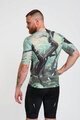 HOLOKOLO Kolesarski dres s kratkimi rokavi - FOREST - zelena/rjava