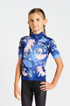 HOLOKOLO Kolesarski dres s kratkimi rokavi - FAIRY TALE - modra