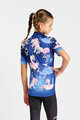 HOLOKOLO Kolesarski dres s kratkimi rokavi - FAIRY TALE - modra