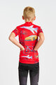 HOLOKOLO Kolesarski dres s kratkimi rokavi - SPEED - rdeča