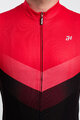 HOLOKOLO Kolesarski dres s kratkimi rokavi - ARROW II - rdeča/črna