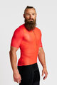 HOLOKOLO Kolesarski dres s kratkimi rokavi - PERFORMANCE - oranžna