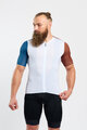 HOLOKOLO Kolesarski dres s kratkimi rokavi - PERFORMANCE - siva/večbarvno