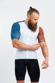 HOLOKOLO Kolesarski dres s kratkimi rokavi - PERFORMANCE - siva/večbarvno