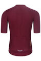 HOLOKOLO Kolesarski dres s kratkimi rokavi - EYELET - bordo