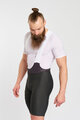 HOLOKOLO Kolesarske kratke hlače z naramnicami - NOVEL PRO - antracit