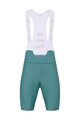 HOLOKOLO Kolesarske kratke hlače z naramnicami - NOVEL PRO - zelena