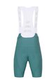 HOLOKOLO Kolesarske kratke hlače z naramnicami - NOVEL PRO - zelena