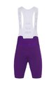 HOLOKOLO Kolesarske kratke hlače z naramnicami - NOVEL PRO - vijolična