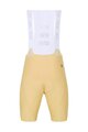 HOLOKOLO Kolesarske kratke hlače z naramnicami - NOVEL PRO - bež