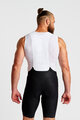 HOLOKOLO Kolesarske kratke hlače z naramnicami - NOVEL PRO - črna