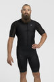 HOLOKOLO Kolesarski kombinezon - TEMPO - črna