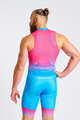 HOLOKOLO Kolesarski kombinezon - SNIPP - rožnata/turkizna