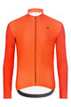 HOLOKOLO Kolesarski dres z dolgimi rokavi zimski - PERFORMANCE WINTER - oranžna