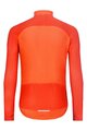 HOLOKOLO Kolesarski dres z dolgimi rokavi zimski - PERFORMANCE WINTER - oranžna