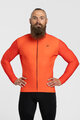 HOLOKOLO Kolesarski dres z dolgimi rokavi zimski - PERFORMANCE WINTER - oranžna