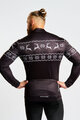 HOLOKOLO Kolesarski dres z dolgimi rokavi zimski - FROSTTRAIL WINTER - črna