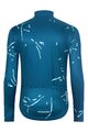 HOLOKOLO Kolesarski dres z dolgimi rokavi zimski - PASSION WINTER - modra