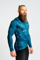 HOLOKOLO Kolesarski dres z dolgimi rokavi zimski - PASSION WINTER - modra
