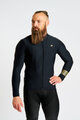HOLOKOLO Kolesarski dres z dolgimi rokavi zimski - VICTORIOUS WINTER - črna