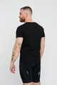 HOLOKOLO Kolesarska  majica s kratkimi rokavi - CREW - črna