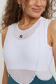 RIVANELLE BY HOLOKOLO Kolesarska majica brez rokavov - FUNCTIONAL BASELAYER - bela