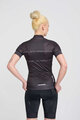 RIVANELLE Kolesarski dres s kratkimi rokavi - GEAR UP - črna