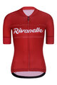 RIVANELLE BY HOLOKOLO Kolesarski dres s kratkimi rokavi - GEAR UP - rdeča