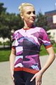 RIVANELLE Kolesarski dres s kratkimi rokavi - SUNSET ELITE LADY LIMITED EDITION - rožnata/večbarvno
