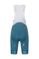RIVANELLE Kolesarske kratke hlače z naramnicami - ACTIVE ELITE - zelena/bela