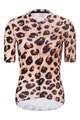 RIVANELLE Kolesarski dres s kratkimi rokavi - WILDCAT II - bež/črna