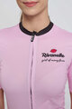 RIVANELLE BY HOLOKOLO Kolesarski dres s kratkimi rokavi - VOGUE - rožnata/črna