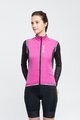 RIVANELLE Kolesarski brezrokavnik - WIND/RAIN LADY - vijolična