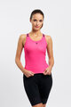 RIVANELLE Kolesarski dres brez rokavov - SPARK ELITE - rožnata/črna