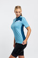 RIVANELLE Kolesarski dres s kratkimi rokavi - ADVENTURE - modra