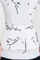 RIVANELLE Kolesarski dres s kratkimi rokavi - PASSION - bela/črna